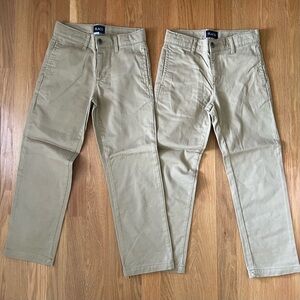 2 Children’s Place Boys Size 7 Khaki Pants